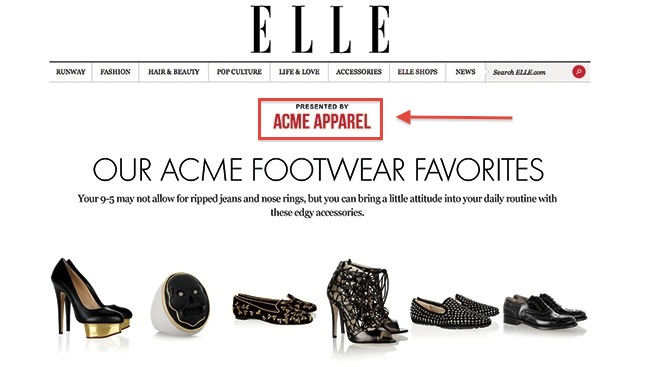 Examples of Native Advertising