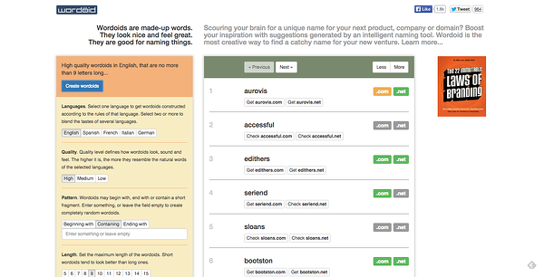 domain name generator tools